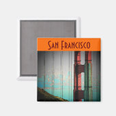 San Francisco Magnet - Gepersonaliseerd (Voorkant / Achterkant)