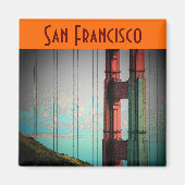 San Francisco Magnet - Gepersonaliseerd (Voorkant)