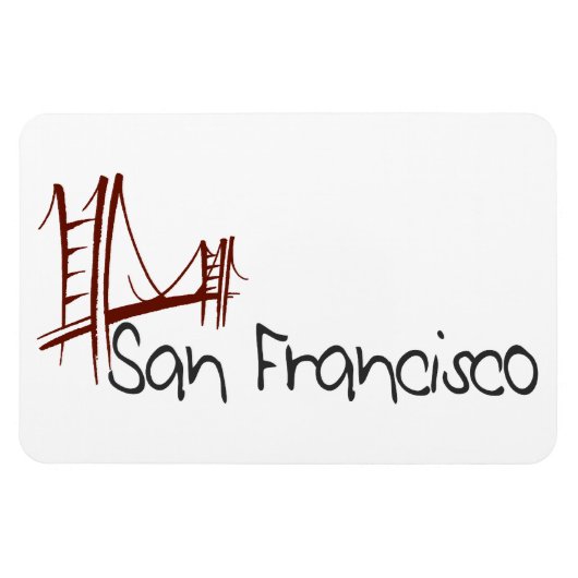 San Francisco Magnet Magneet (Horizontaal)