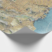  San Francisco Map Cadeaupapier (Hoek)