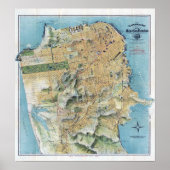  San Francisco Map Poster (Voorkant)