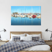 San Francisco Marina Canvas Afdruk (Insitu (Slaapkamer))