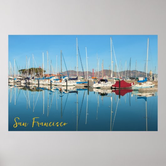 San Francisco Marina Poster (Voorkant)