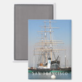San Francisco Maritime National Historic Park Magneet (Voorkant / Achterkant)