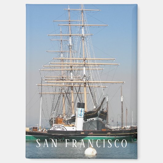San Francisco Maritime National Historic Park Magneet (Voorkant)