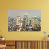 San Francisco Mist Canvas Afdruk (Insitu (Woonkamer))