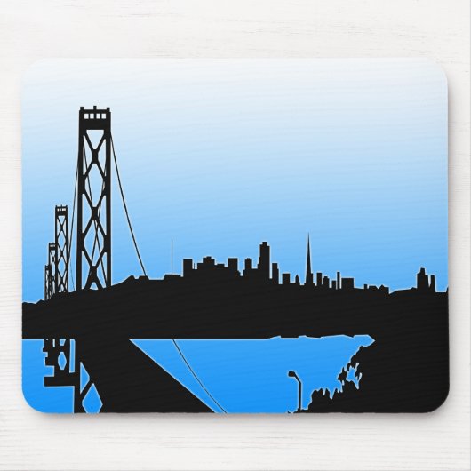San Francisco Mousepad Muismat (Voorkant)