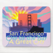SAN FRANCISCO Mousepad Muismat (Voorkant)
