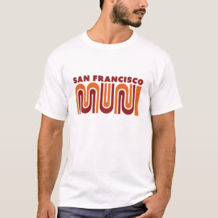 San Francisco Muni-ontwerp voor T-shirts