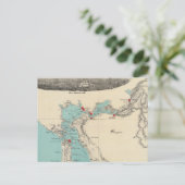 San Francisco naar Sacramento Briefkaart (Staand voorkant)