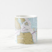 San Francisco nautische kaart Mok (Center)