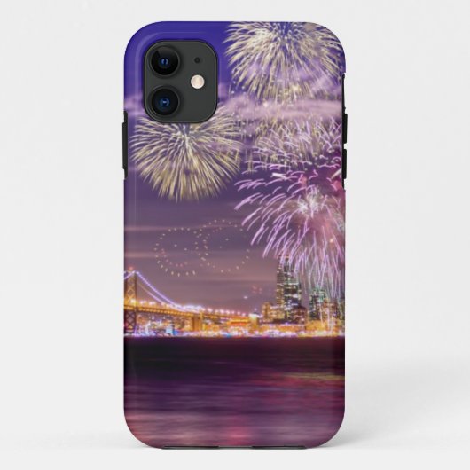 San Francisco New Year Fireworks Case-Mate iPhone Case (Achterkant)
