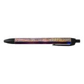 San Francisco New Year Fireworks Zwarte Inkt Pen (Bodem)