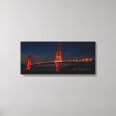 San Francisco Night Bridge Print (Voorkant)