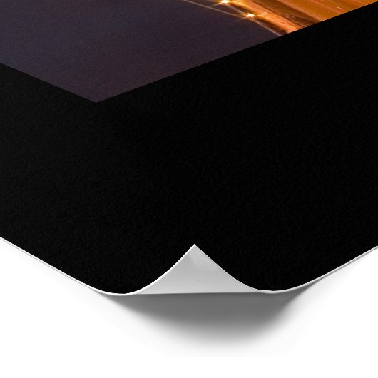 San Francisco Nightfall Poster (Hoek)