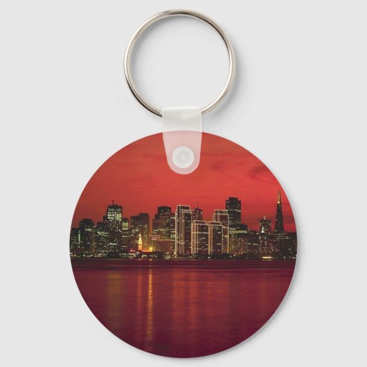 San Francisco Nitetime Skyline Sleutelhanger (Voorkant)