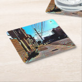 San Francisco Nob Hill Paper Onderzetter (Schuin)