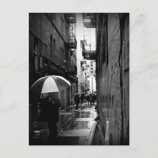 San Francisco Noir Briefkaart (Voorkant)