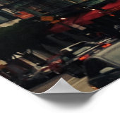 San Francisco North Beach Green Building Poster (Hoek)