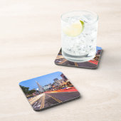 San Francisco North Beach Motion Blur Traffic Bier Onderzetter (Rechterzijde)