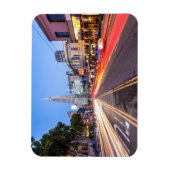 San Francisco North Beach Motion Blur Traffic Magneet (Verticaal)