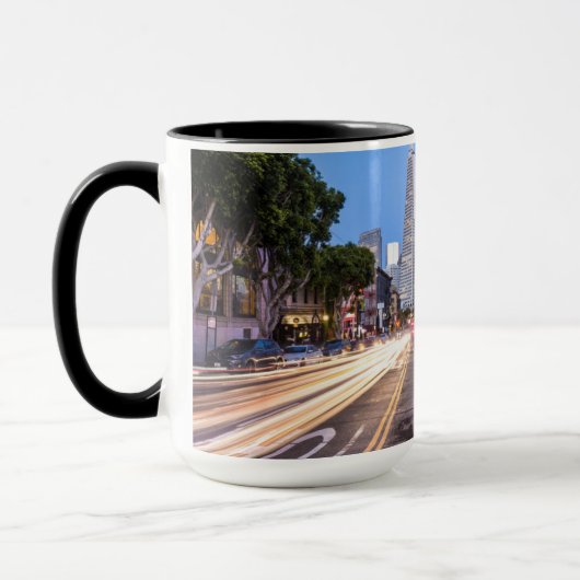 San Francisco North Beach Motion Blur Traffic Mok (Links)