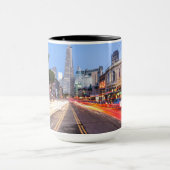 San Francisco North Beach Motion Blur Traffic Mok (Midden)