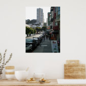 San Francisco North Beach Poster (Keuken)