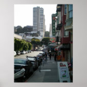 San Francisco North Beach Poster (Voorkant)