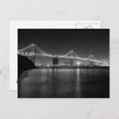San Francisco - Oakland Bay Bridge Briefkaart (Voorkant / Achterkant)