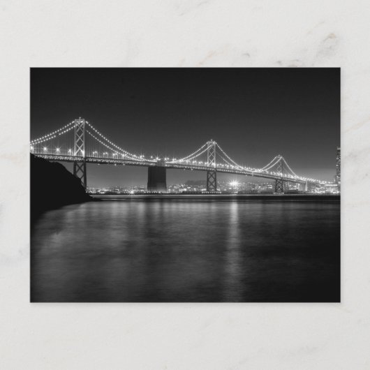 San Francisco - Oakland Bay Bridge Briefkaart (Voorkant)