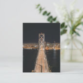 San Francisco Oakland Bay Bridge Briefkaart (Staand voorkant)