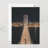 San Francisco Oakland Bay Bridge Briefkaart (Voorkant / Achterkant)