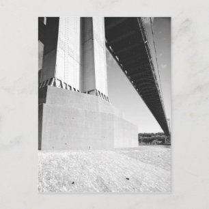 San Francisco Oakland Bay Bridge Tower Base Briefkaart