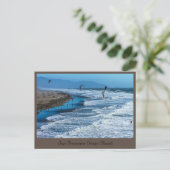 San Francisco oceaanstrand 2021 Briefkaart (Staand voorkant)