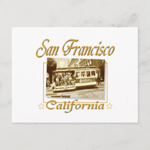San Francisco Old Cable Car Briefkaart