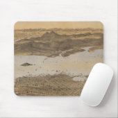 San Francisco, omringend land Muismat (Met muis)