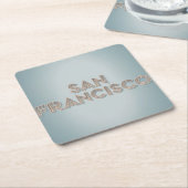 San Francisco Onderzetter Set (Schuin)