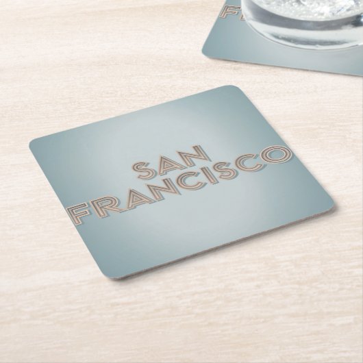 San Francisco Onderzetter Set (Schuin)