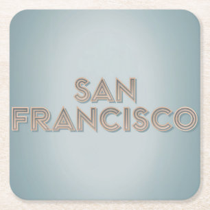 San Francisco Onderzetter Set