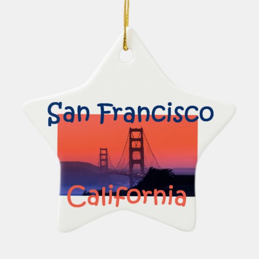 SAN FRANCISCO Ornament (Voorkant)