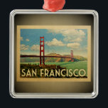 San Francisco Ornament Golden Gate Bridge<br><div class="desc">Een cool  San Francisco ornament met de Golden Gate Bridge.</div>