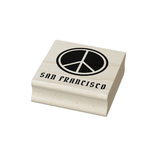 San Francisco paardsebord, rubberstempel (Stempel)