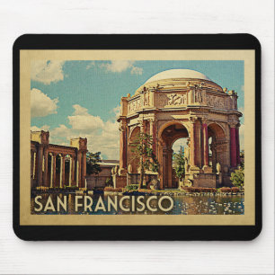 San Francisco Palace California Vintage Travel Muismat