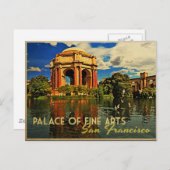 San Francisco Palace Fine Arts Briefkaart (Voorkant / Achterkant)