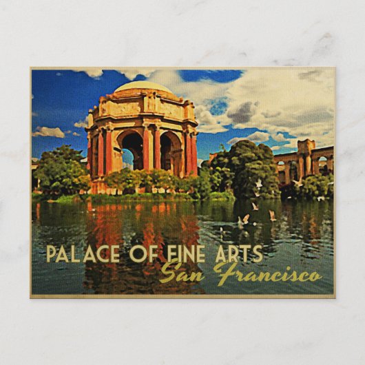 San Francisco Palace Fine Arts Briefkaart (Voorkant)
