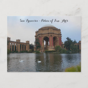 San Francisco Palace of Fine Arts #5 Briefkaart