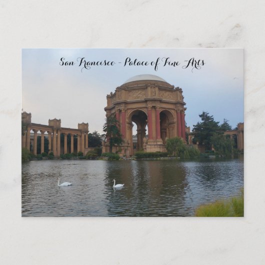 San Francisco Palace of Fine Arts #5 Briefkaart (Voorkant)