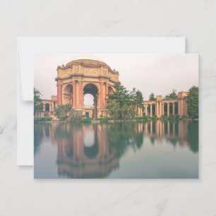 San Francisco Paleis voor Schone Kunsten Architect Briefkaart