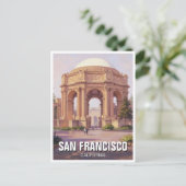 San Francisco Paleis voor Schone Kunsten Californi Briefkaart (Staand voorkant)